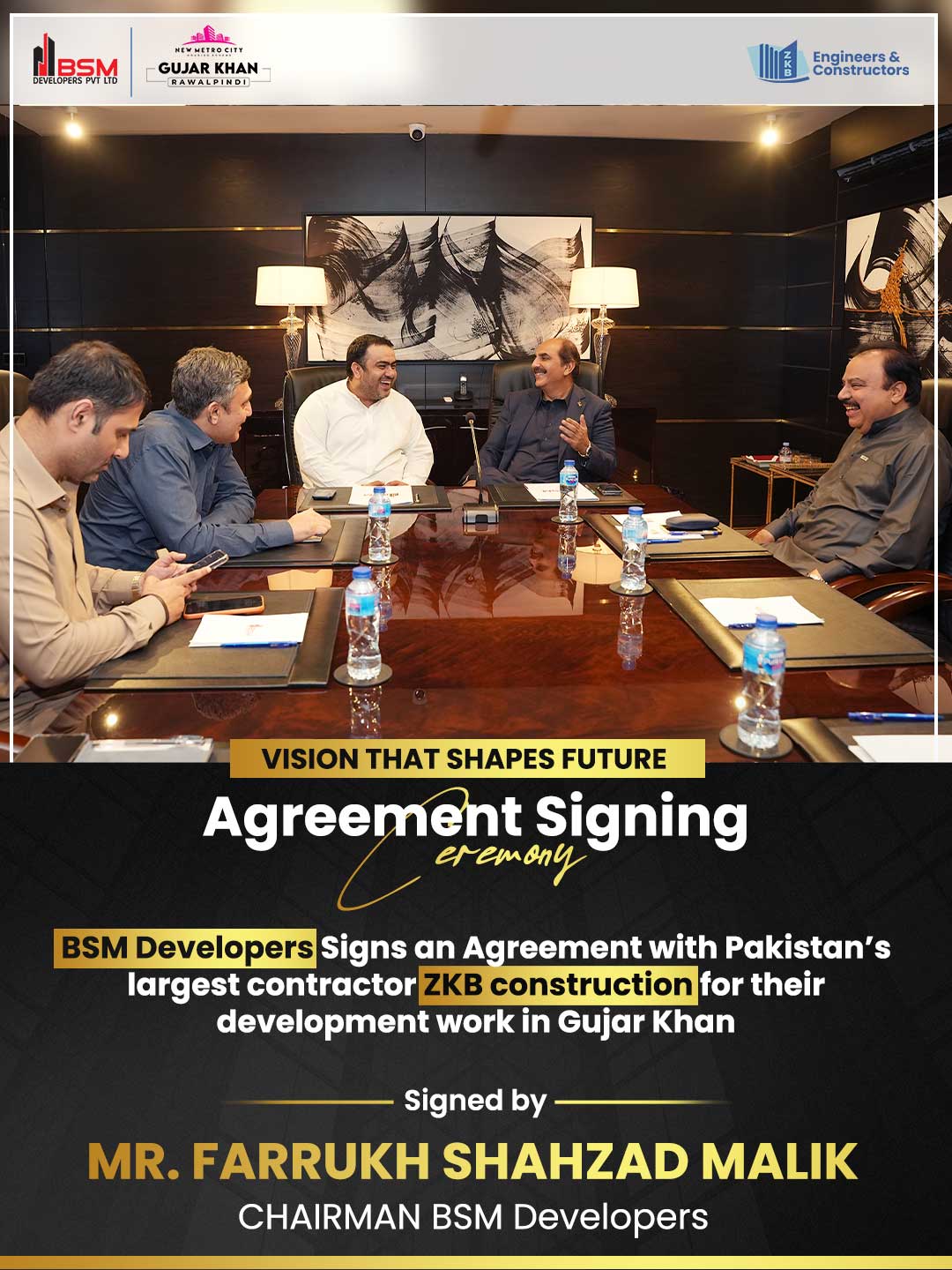 iamge 6: Major Development Deal Signed | BSM Developers & ZKB Construction